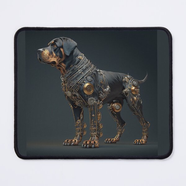 Item preview, Steampunk mechanical Rottweiler designed and sold by ebrawne.