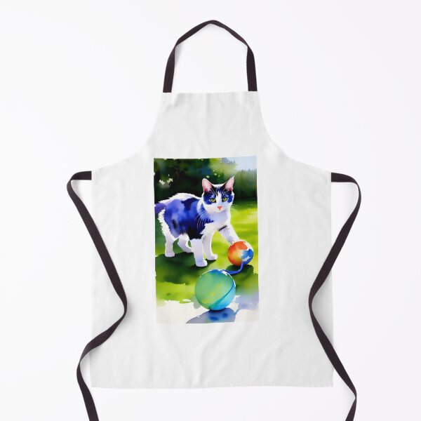 Item preview, Cat Playing With A Ball Of St classic designed and sold by SociableAnimals.