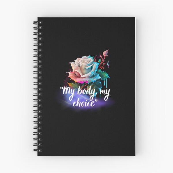 Item preview,  My body - my choice - Feminist slogans _ rose, MONICA-DESIGNS   designed and sold by Monica-Designs.