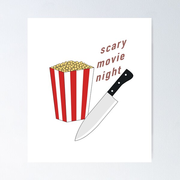 Item preview, Scary Movie Night designed and sold by Sara Joudrey.