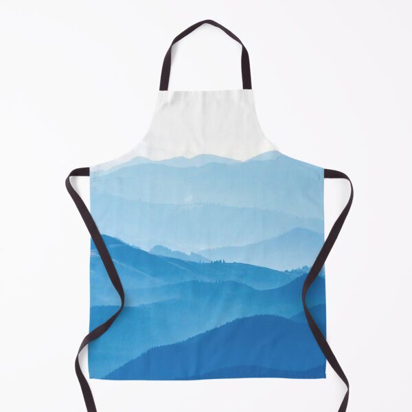 Item preview, Minimalist Landscape Art in Neutral Blue Tones designed and sold by ZedColors.