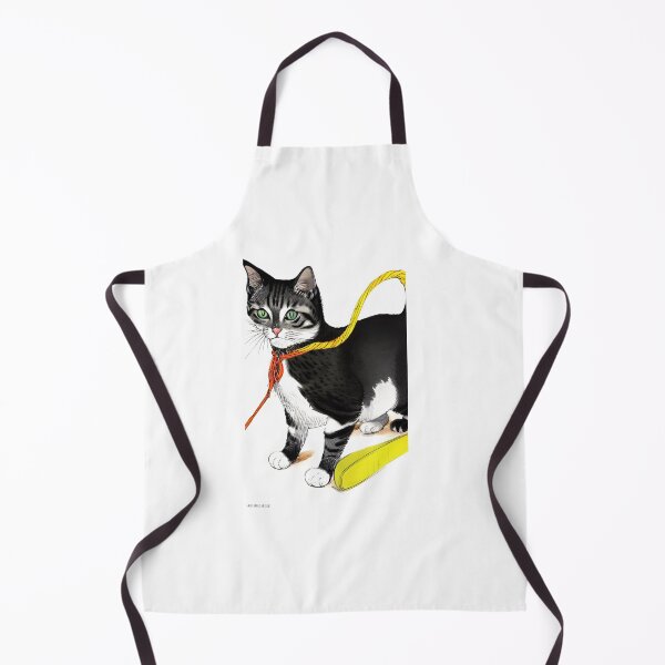 Item preview, Cat Playing With A Ball Of St classic designed and sold by SociableAnimals.
