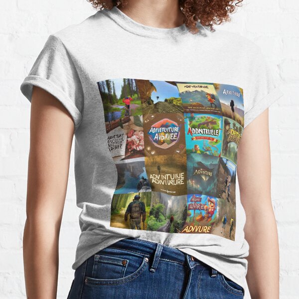 Adventure: This word often brings to mind images of exotic locations, daring escapades, and epic journeys. Classic T-Shirt