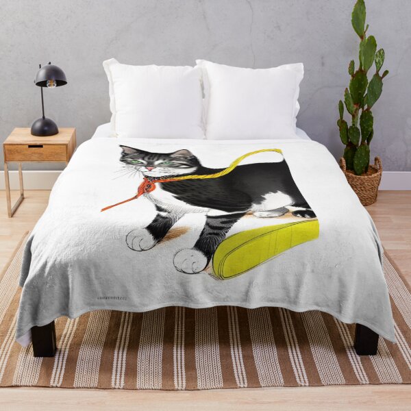 Item preview, Cat Playing With A Ball Of St classic designed and sold by SociableAnimals.