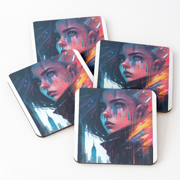 Item preview, Portrait of a woman 4 designed and sold by F2D2-posters.