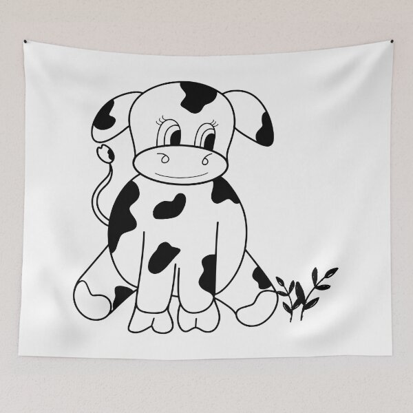 Item preview, Cow Black and White designed and sold by Ashlison.