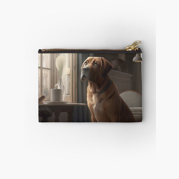 Item preview, Dog Sitting In Living Room Realistic designed and sold by WixWorks.