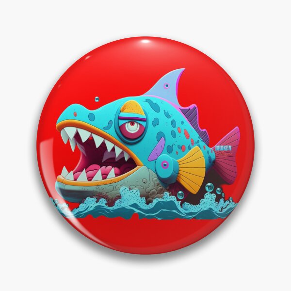 Item preview, Bruxish, the Colorful Psychic Fish! designed and sold by Frocentric.