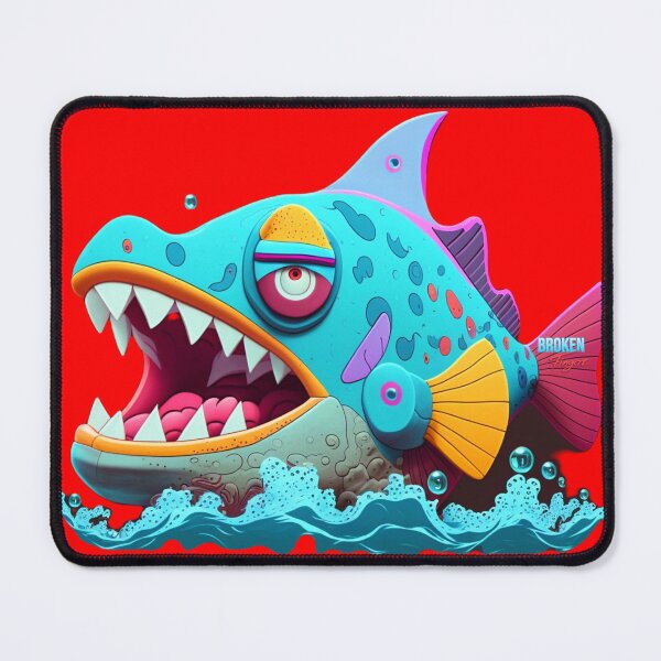 Item preview, Bruxish, the Colorful Psychic Fish! designed and sold by Frocentric.