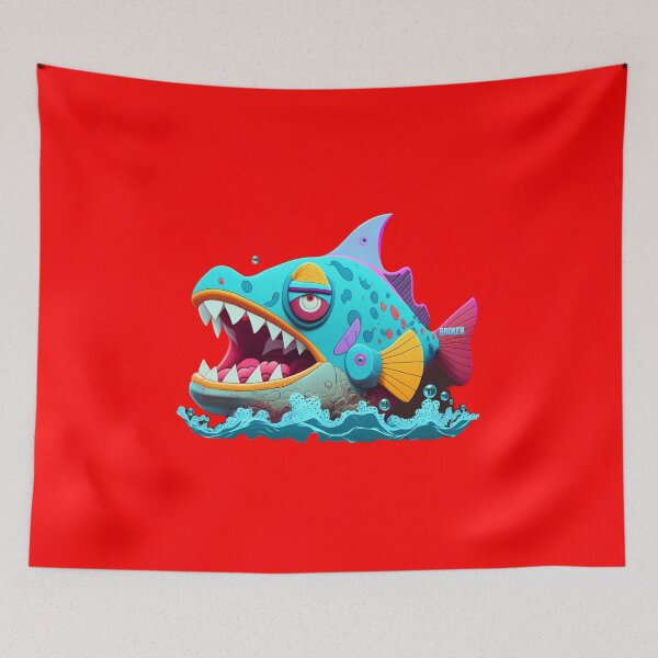 Item preview, Bruxish, the Colorful Psychic Fish! designed and sold by Frocentric.