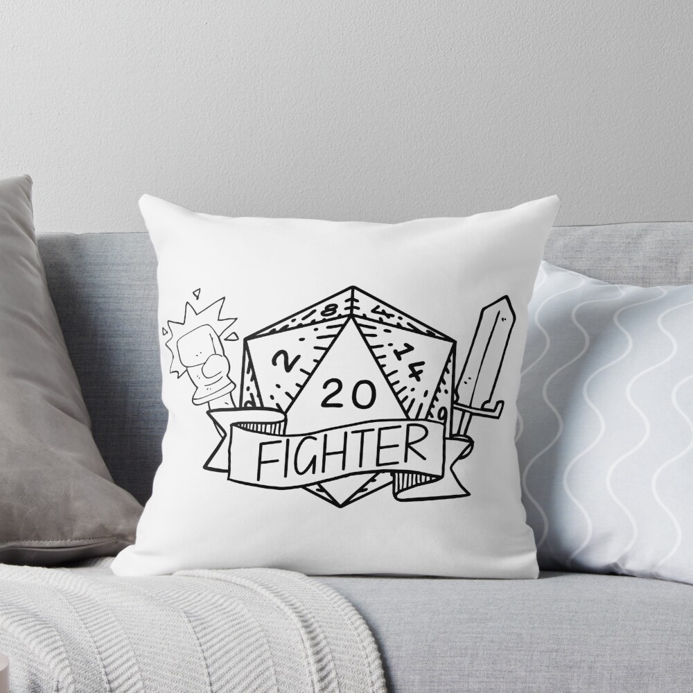 Item preview, Throw Pillow designed and sold by tabletopclassrm.