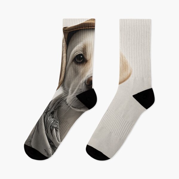Item preview, Cute White Dog With A Bandana designed and sold by WixWorks.
