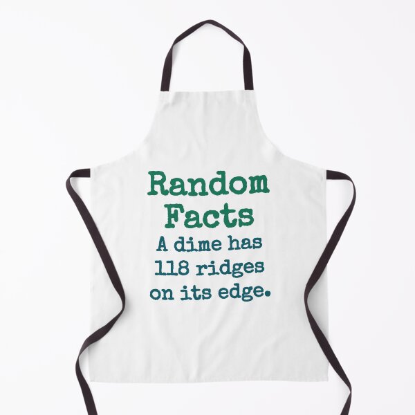 Item preview, A Dime Has 118 Ridges - Trivia Fact designed and sold by CrankyOldDude.