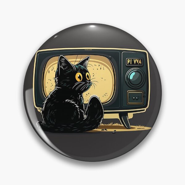 Item preview, TV Cat Likes TV  designed and sold by Richard-Y.