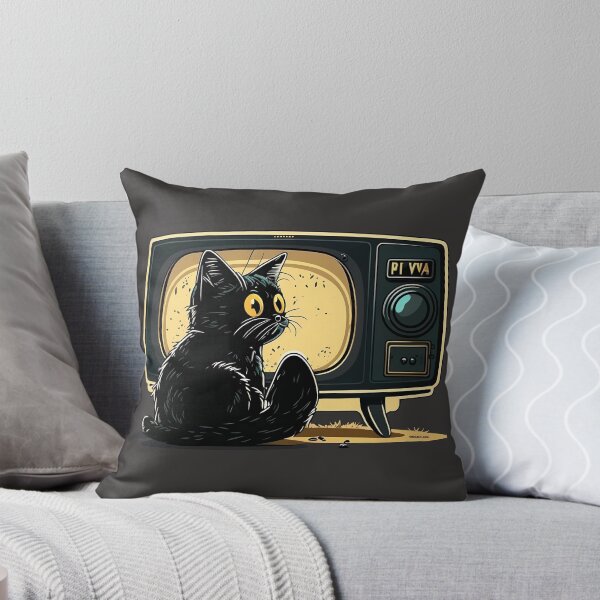 Item preview, TV Cat Likes TV  designed and sold by Richard-Y.