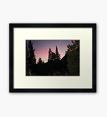 Dusk Framed Print