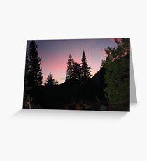 Dusk Greeting Card