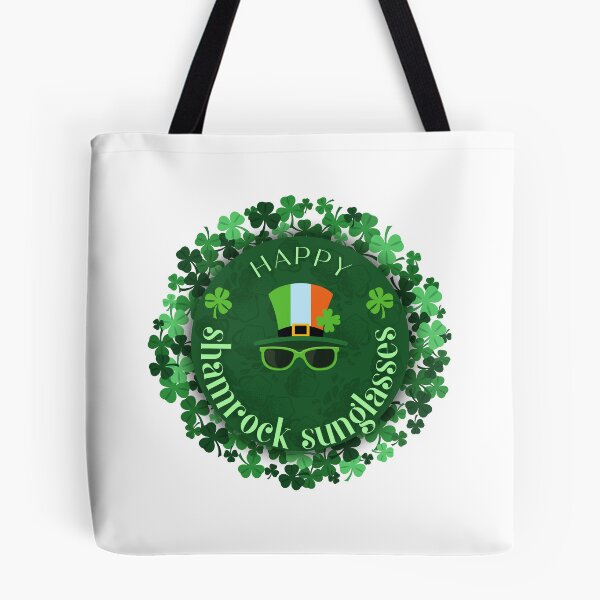 Item preview, Ben Drankin Wearing Green Leprechaun Hat In Shamrock Sunglasses Funny St Patricks Day President Essential T-Shirt designed and sold by Joipast.