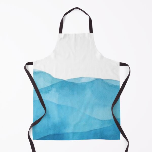 Item preview, Minimalist Landscape Art in Neutral Blue Tones designed and sold by ZedColors.