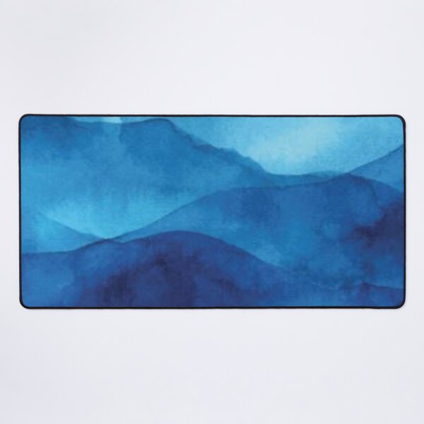 Item preview, Minimalist  Landscape Art in Neutral Blue Tones designed and sold by ZedColors.