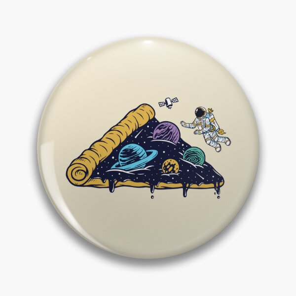 Item preview, Astronaut  eating pizza designed and sold by ElegantCherry.