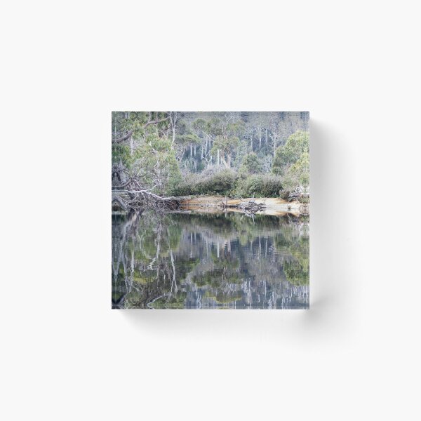 Lake St Clair Reflections Acrylic Block
