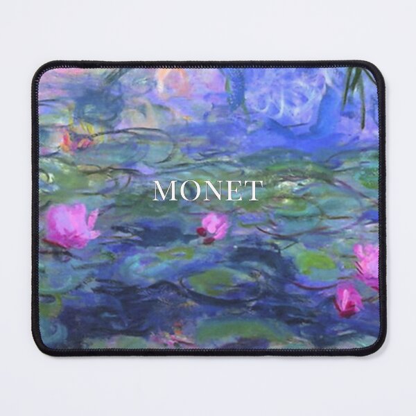 Item preview, WATER LILIES MONET - SMALL WRITING designed and sold by Artofus.