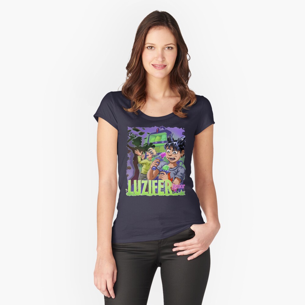 Artikel-Vorschau von Tailliertes Rundhals-Shirt, designt und verkauft von LuziferJunior.