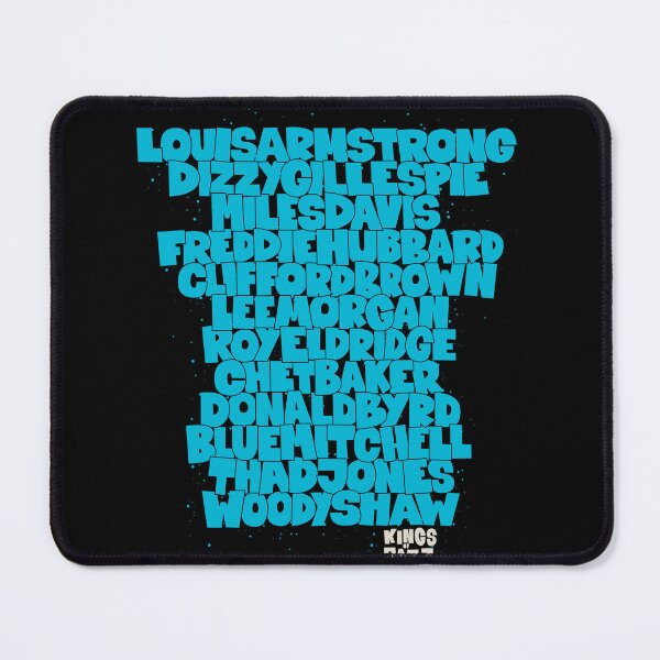 Item preview, Jazz Legends in Type: The Trumpet Players designed and sold by Boogosh.