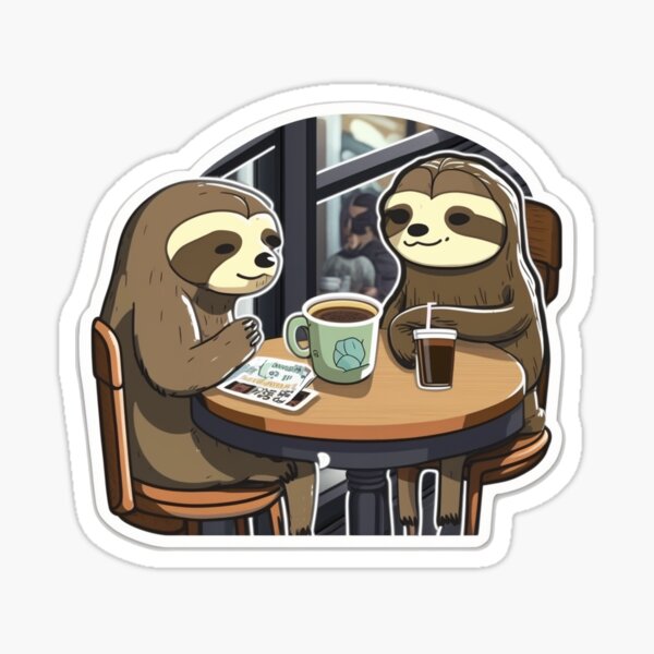 Item preview, Sloths need cofee too designed and sold by myfavoritesm4.