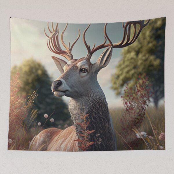 Item preview, The Beauty of a Peaceful Deer designed and sold by ThreadGallery.