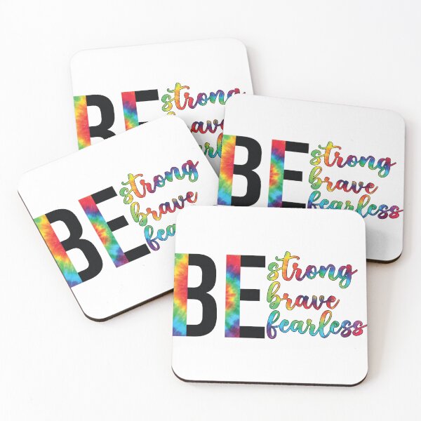 Item preview, Be Strong Brave Bearless Multi Color designed and sold by Print-Online.