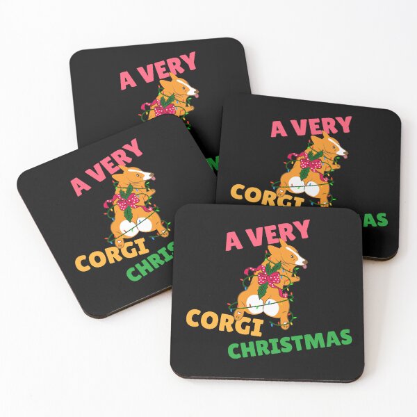 Item preview, Funny A Very Corgi Christmas designed and sold by Harmonick-Tees.