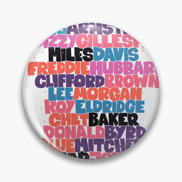 Item preview, Jazz Legends in Type: The Trumpet Players designed and sold by Boogosh.