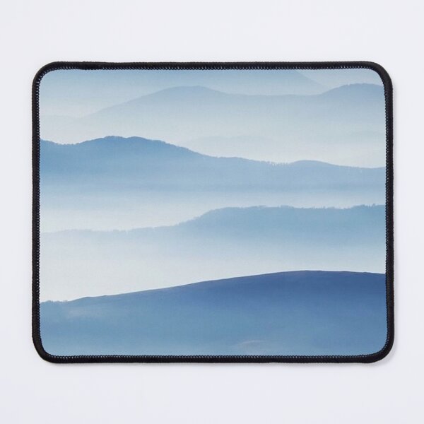 Item preview, Minimalist Landscape Art in Neutral Blue Tones designed and sold by ZedColors.