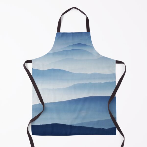 Item preview, Minimalist Landscape Art in Neutral Blue Tones designed and sold by ZedColors.