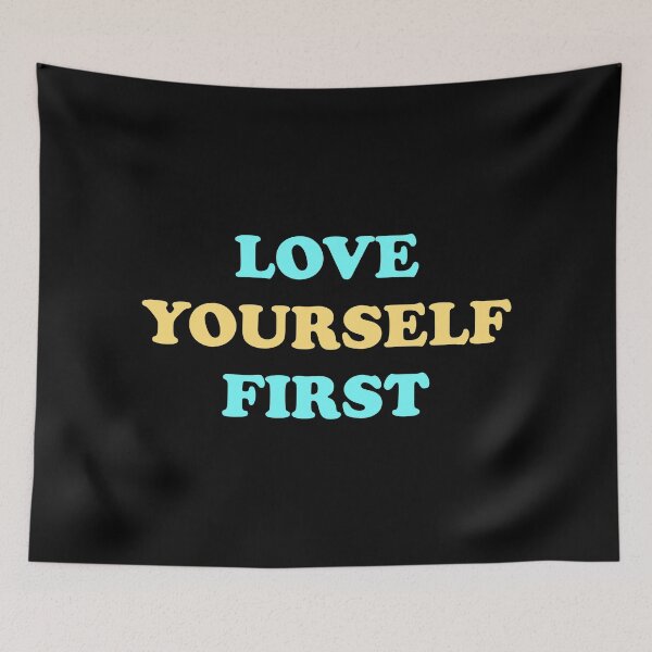 Item preview, Love Yourself First and everything falls into line designed and sold by Inspirationmotivation.