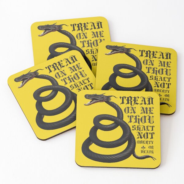 Item preview, Liberty and Independence - Gadsden Vintage Snake - Tread On Me Thou Shalt Not designed and sold by RickS-Ts-N-Such.