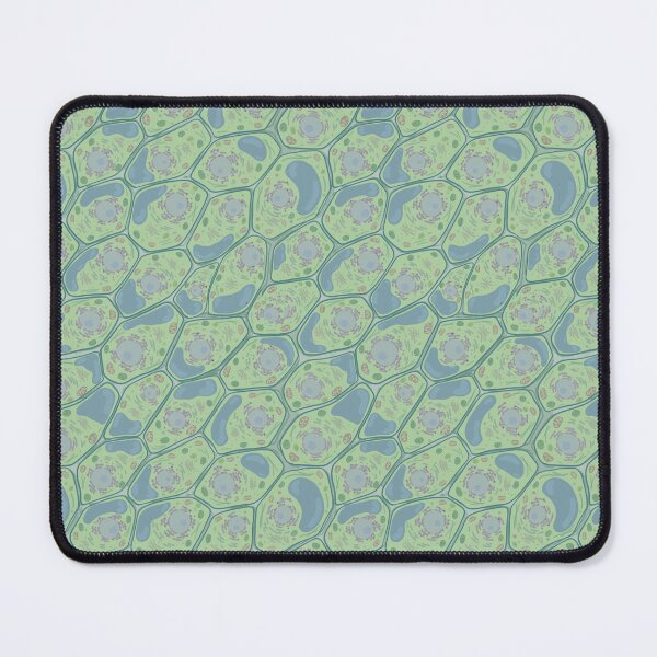 Item preview, Repeating Plant Cell Pattern designed and sold by Science Lab Designs.
