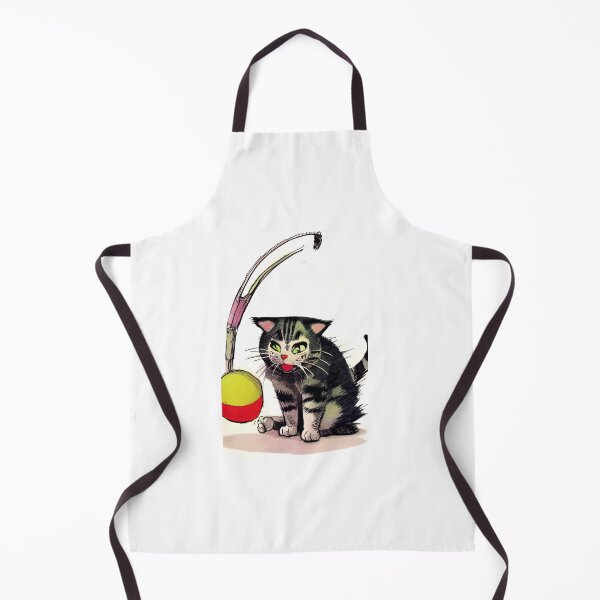 Item preview, Cat Playing With A Ball Of St classic designed and sold by SociableAnimals.