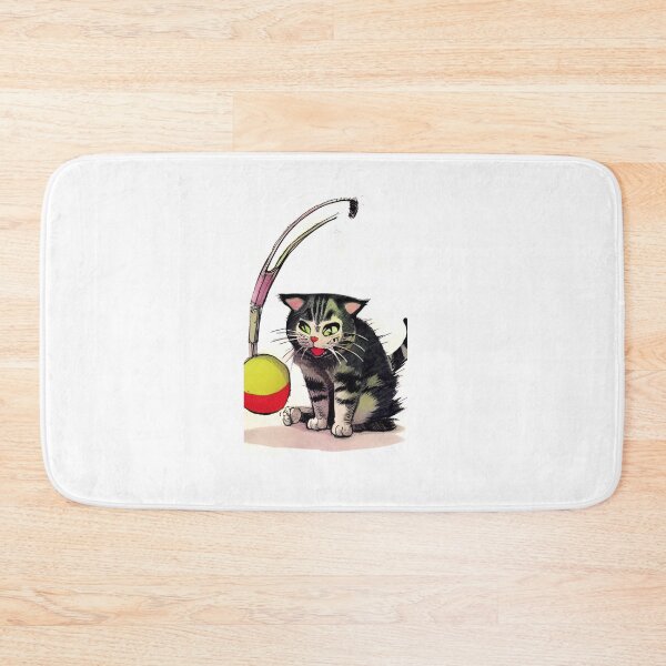 Item preview,   Cat Playing With A Ball Of St classic designed and sold by SociableAnimals.
