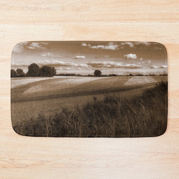 Item preview, Splendid scenic sepia view of German farmland of Schleswig-Holstein  designed and sold by Khala.