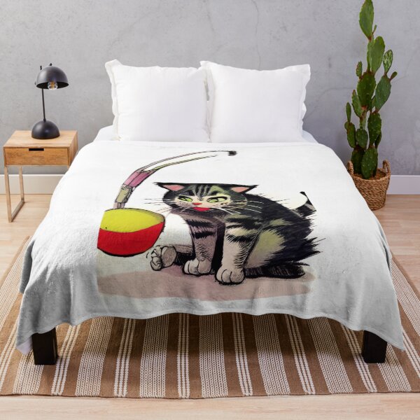 Item preview, Cat Playing With A Ball Of St classic designed and sold by SociableAnimals.