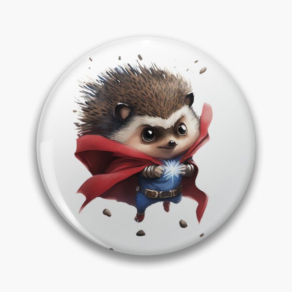 Item preview, The Super Hedgehog designed and sold by FuzzyKaktus.