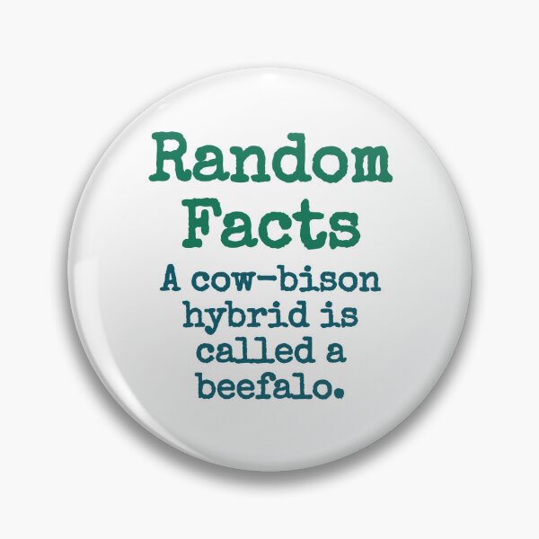 Item preview, A Cow-Bison Hybrid Is Called A Beefalo - Trivia Fact designed and sold by CrankyOldDude.