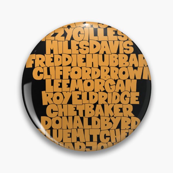 Item preview, Jazz Legends in Type: The Trumpet Players designed and sold by Boogosh.