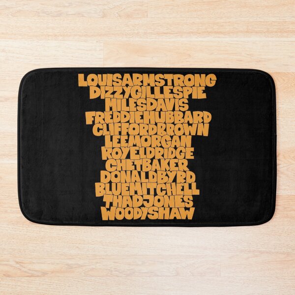 Item preview, Jazz Legends in Type: The Trumpet Players designed and sold by Boogosh.