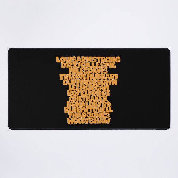 Item preview, Jazz Legends in Type: The Trumpet Players designed and sold by Boogosh.