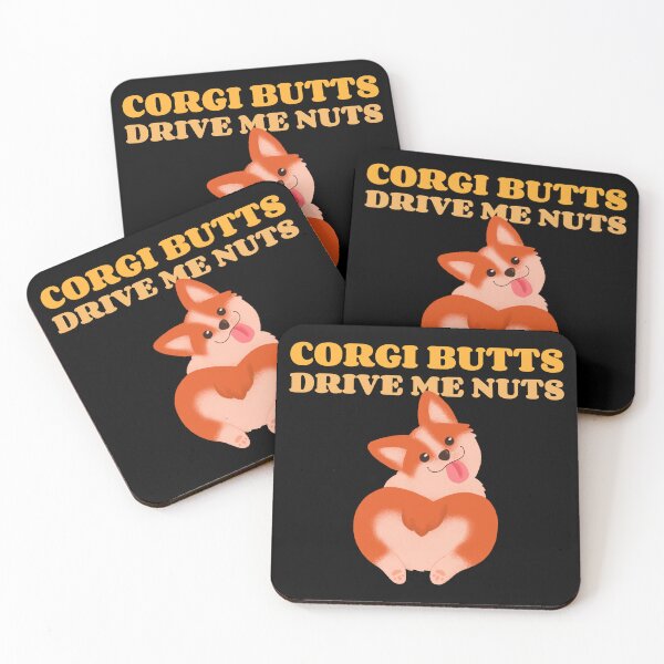Item preview, Corgi Butts Drive Me Nuts Funny Corgi designed and sold by Harmonick-Tees.