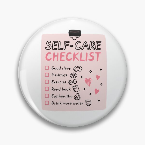Item preview, Self Care Check List designed and sold by StickyFun.